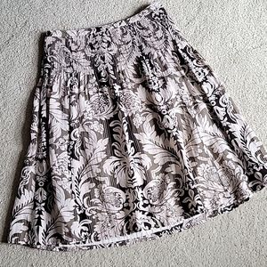 Ann Taylor Loft Cotton Linen Skirt